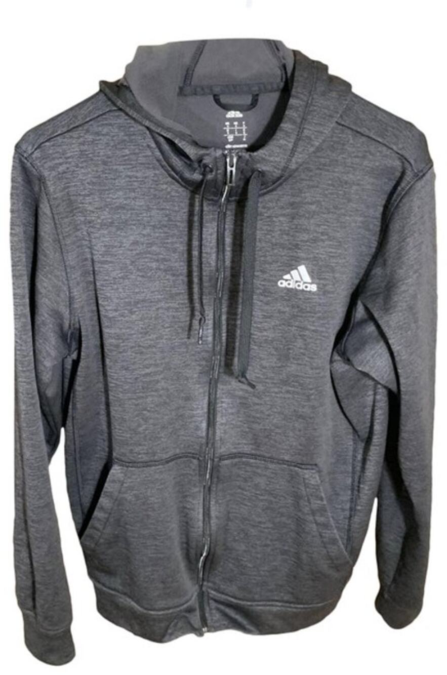 Adidas Women's Long Sleeve Gray Hoodie Size S
